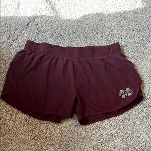 Maroon Women's Athletic Shorts